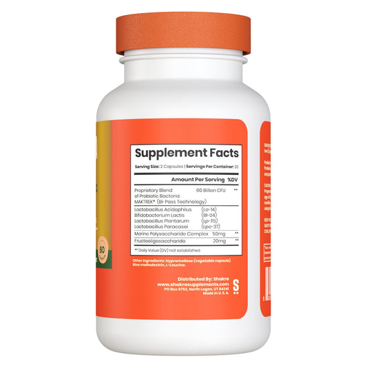 Shakra Probióticos 60 capsulas