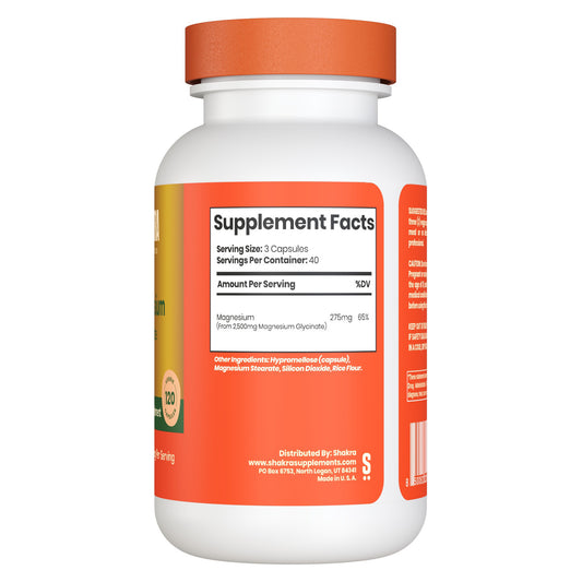 Shakra Magnesium glycinate 500 mg 120 cap