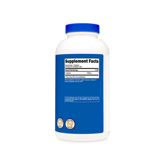 L-Arginine 500 MG 300 Capsules