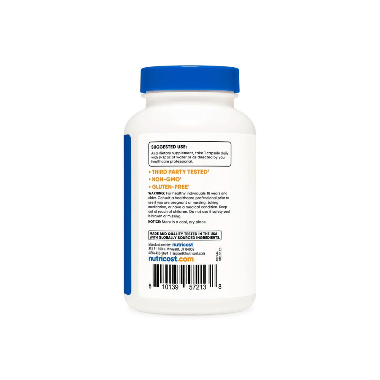 Ashwagandha 600 Mg 120 Capsulas