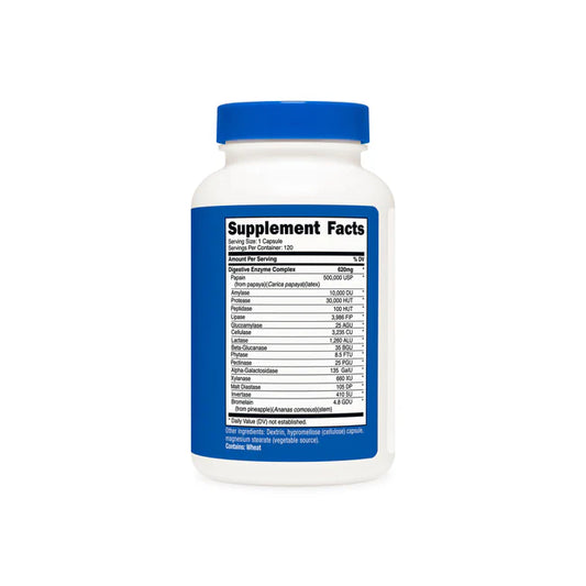 DIGESTIVE ENZYMES 120 CAPSULES