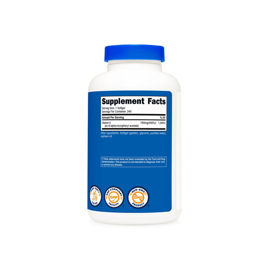 VITAMIN E 240 CAPSULES 400 IU