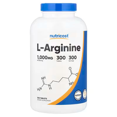 L-Arginine Tablets 1000 MG DE 300 TABS