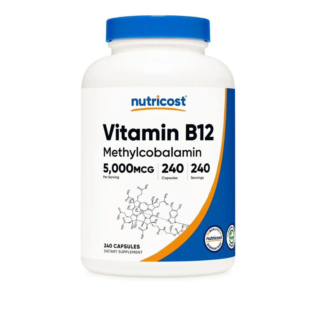 VITAMIN B12 5000 MCG 240 CAPSULES