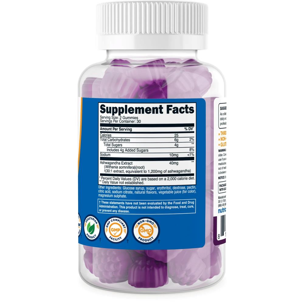 Ashwagandha Gummies 1200 MG 60 GUM