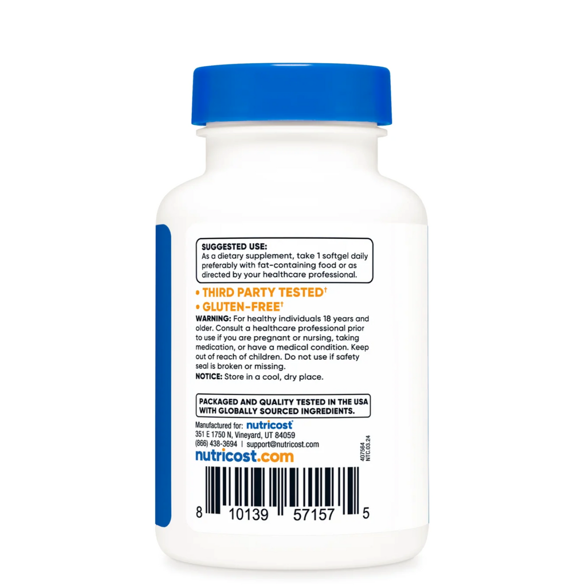 Astaxanthin 60 Caps 12mg