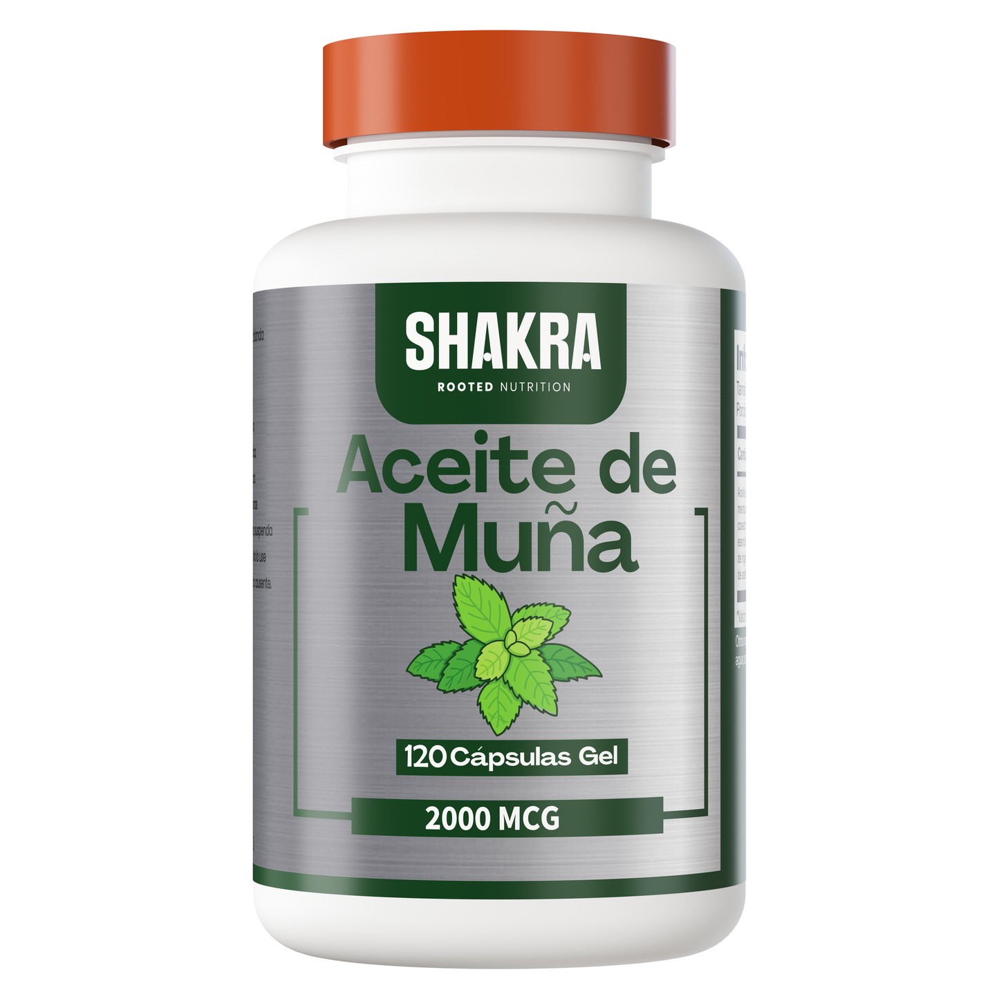 Shakra Aceite de Muña 120 capsulas ge