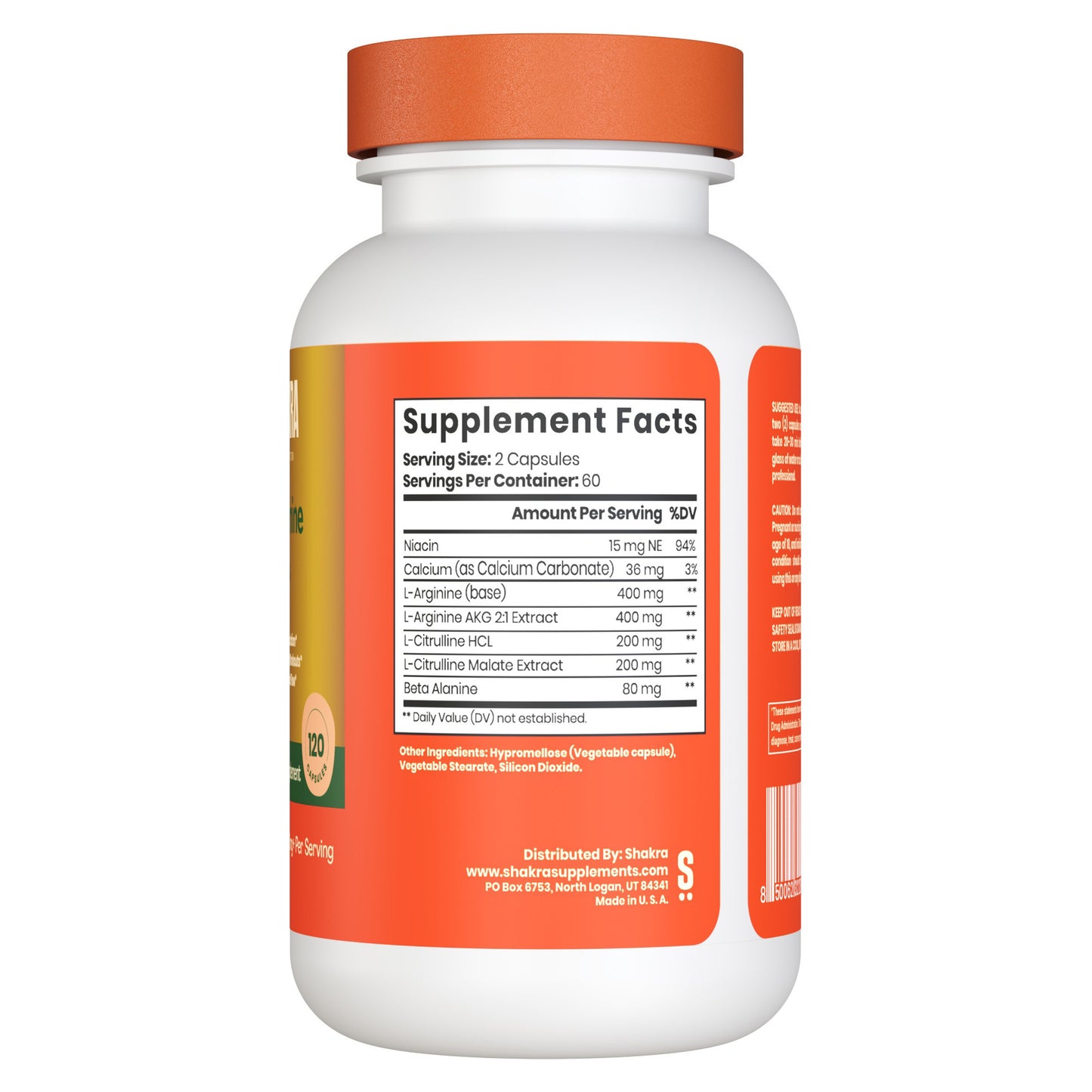 Shakra L- arginine plus 120cap