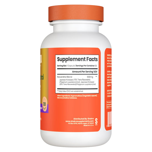 Shakra Resveratrol 120 capsulas