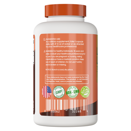 Shakra L-Arginina + L-Citrulina 750mg 240 Capsulas