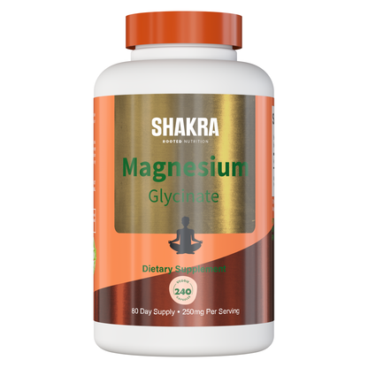 Shakra Magnesium glycinate 500 mg 240 cap