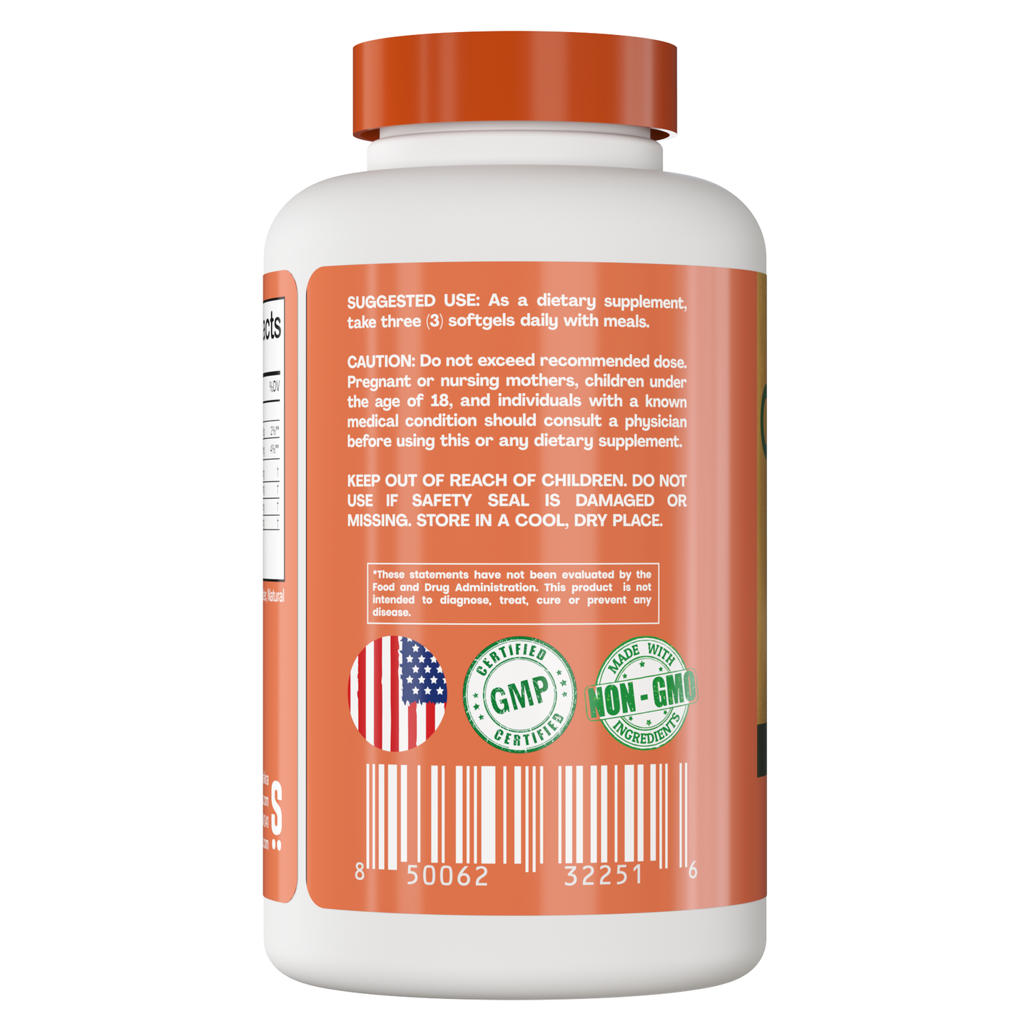 Shakra Fish Oil Omega 3 2160mg 240 Capsules
