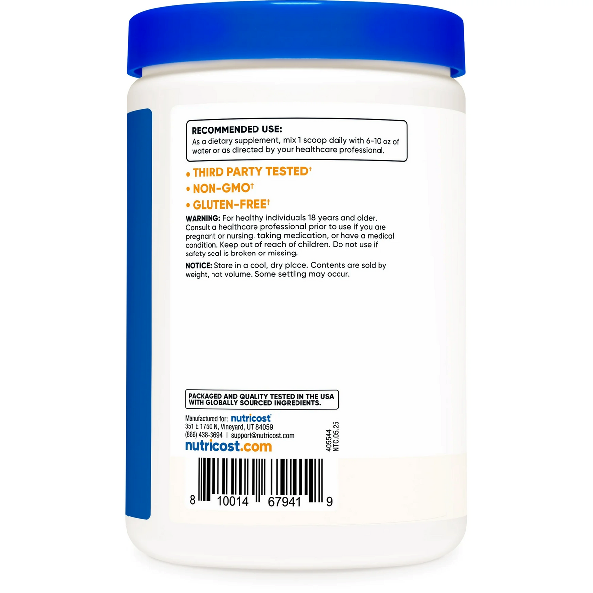 Magnesium Citrate Powder 500 Gr