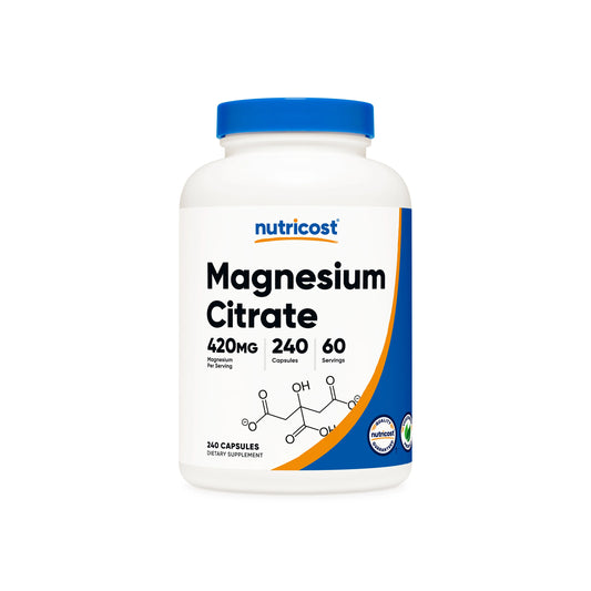 MAGNESIUM CITRATE 240 CAPSULES
