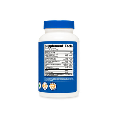 VITAMIN B COMPLEX 120 CAPSULES