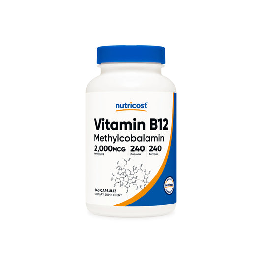 VITAMIN B12 2000 MCG 240 CAPSULES
