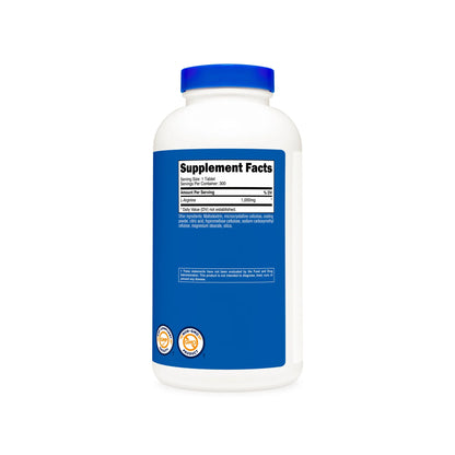 L ARGININE 300 TABLETS 1000 MG