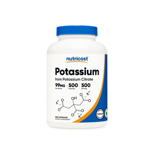 POTASSIUM CITRATE 500 CAPSULES