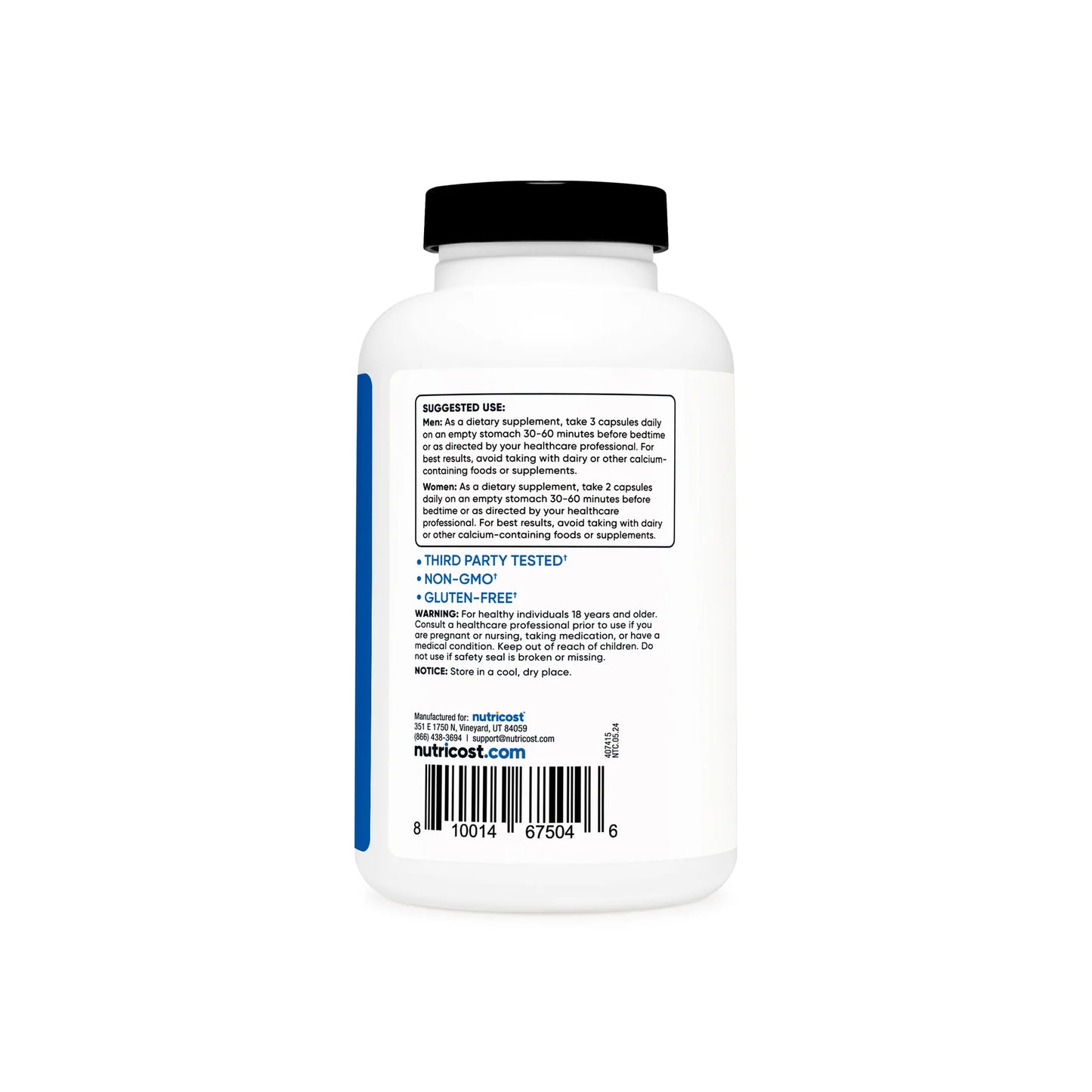 ZMA 180 CAPSULES