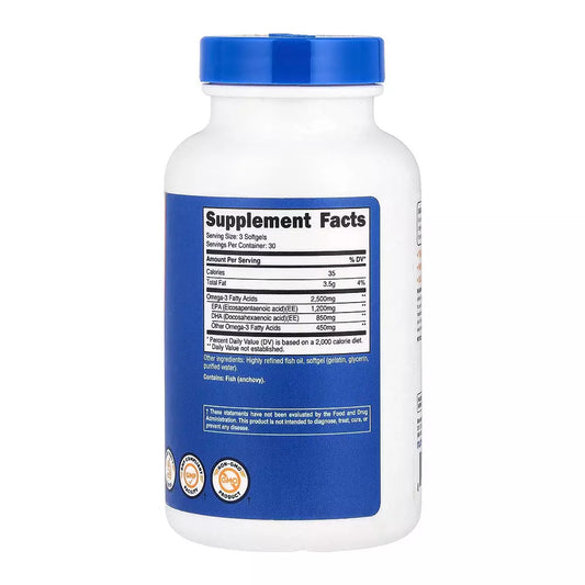 Omega-3 Softgels 2500 MG 90 SFG