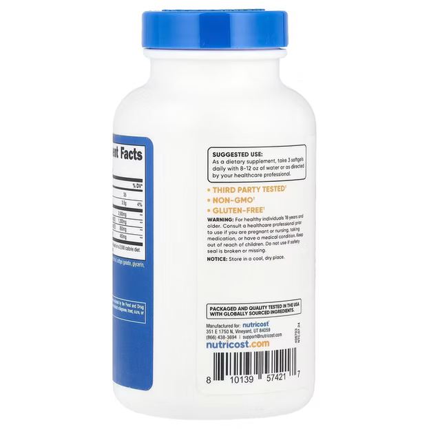 Omega-3 Softgels 2500 MG 90 SFG