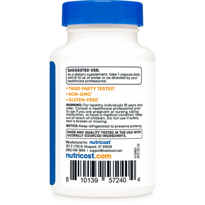 Probiotic 60 Capsules 50 Ufc Billion