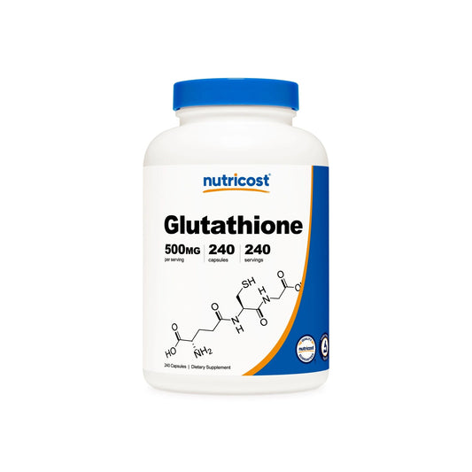 GLUTATHIONE 240 CAPSULES 500 MG