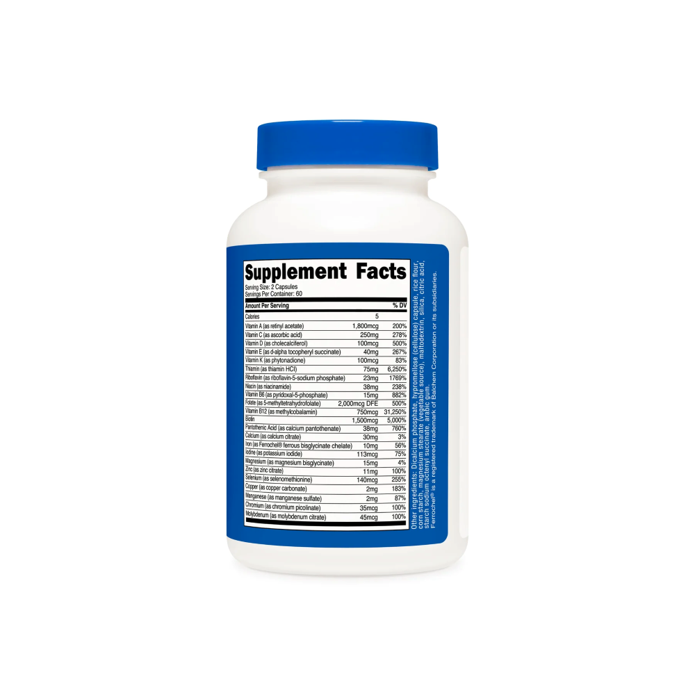 Methylated Multivitamin 120 caps